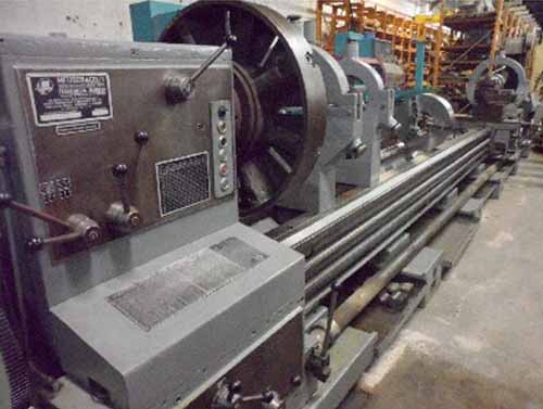 40" x 280" MEUSER ... LATHE 3-3/4" SPINDLE HOLE